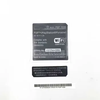 

For PSP 1006 2006 3006 console housing shell stickers set