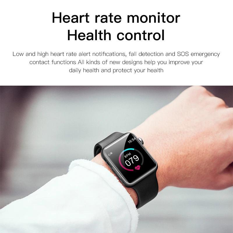 Smartwatch iwo 11 lite c300 Wearable Device Bluetooth Pedometer Heart Rate Monitor Smart Watch For Apple Android pk iwo 8 iwo 12