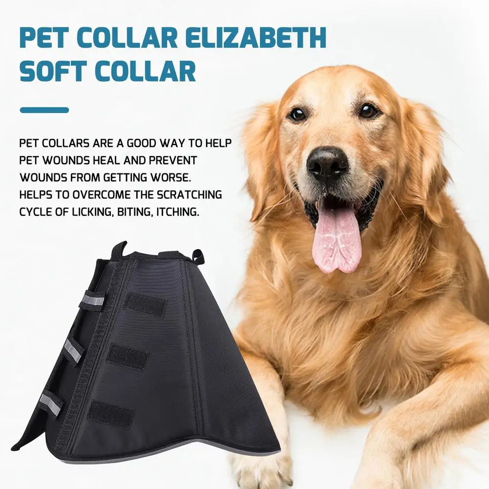 cat dog collars for after surgery,to Prevent Pets from Licking Wounds Cat Dog Cone Collar pet Protective Cover 