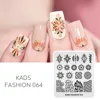 KADS Nail Art Stamping Plate 85 Designs Fashion Series Manicure Stamping Plates Image Template Nail Stamp Plate Print Stencil 3