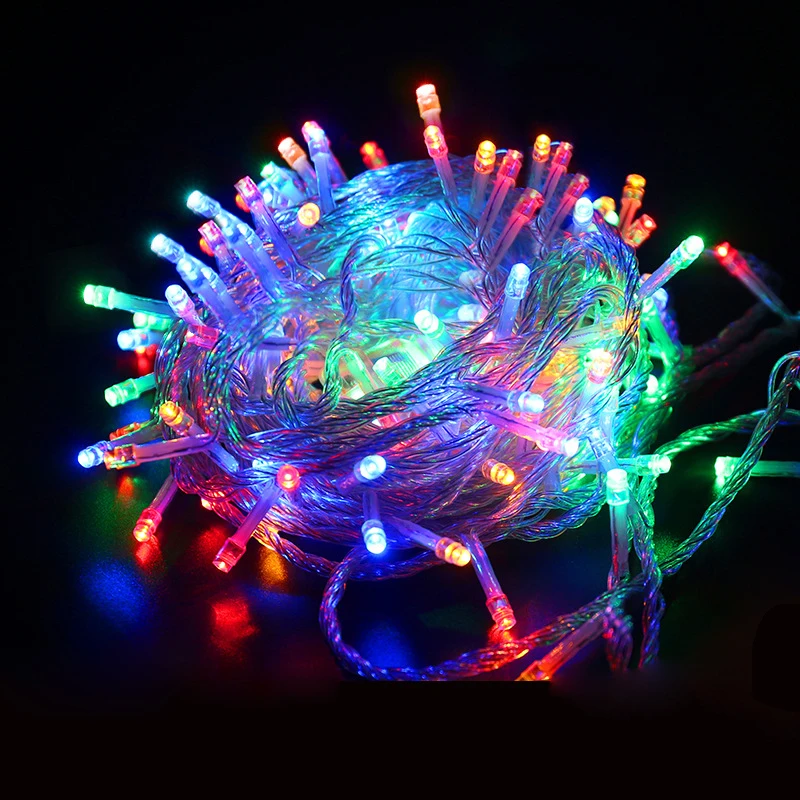 

10m 100 Led Fairy Lights String Starry Christmas Decoration for Home Luces Led Decoracion Dormitorio Avidad Happy New Year 2021