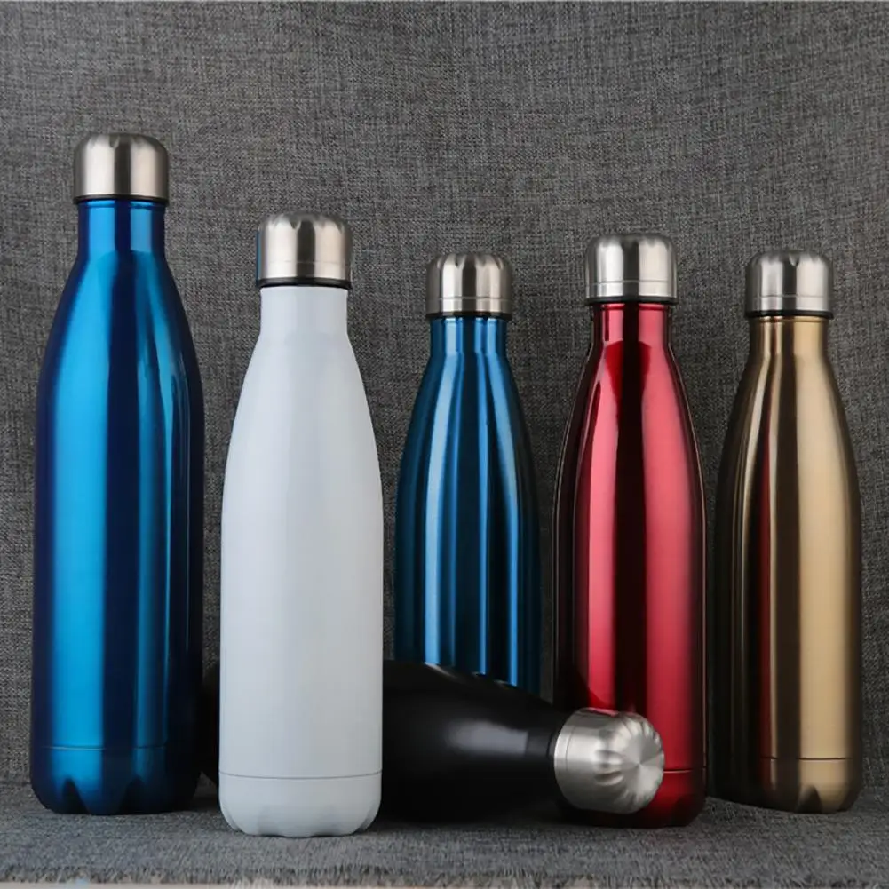 

750ml Stainless Steel Thermos Bottle Double-Walled Vacuum Water Bottle Insulated Vacuum Flasks Outdoor Water Bottles Cup termos