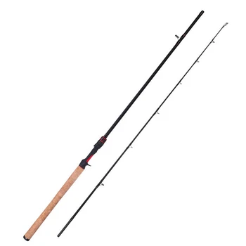 

Carbon Thunder Strong Rod Super Hard Flex H Black Fish Special Rod Lure Rod Pikestaff Straight Handle Light Thunder Black