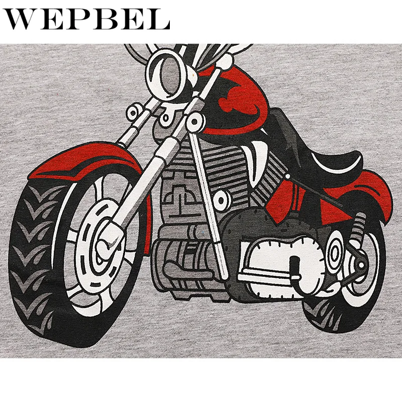 WEPBEL/Пижама для мальчиков Хлопковая пижама с длинными рукавами для маленьких детей