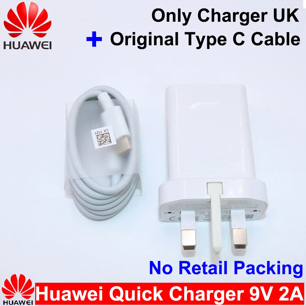 Huawei 9V2A UK/EU/US Fast Charger QC2.0 Quick Fast Charge Adapter Type C/Micro USB Cable For Mate 7 8 10Lite P8 9 10Lite Honor 8 usb charger Chargers