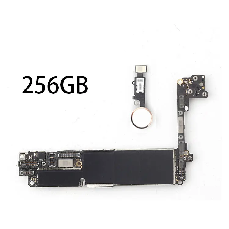 32 ГБ/128 ГБ/256 ГБ для iphone 7 материнская плата без/с Touch ID, оригинальная разблокированная материнская плата для iphone 7 - Цвет: 256GB (Gold)