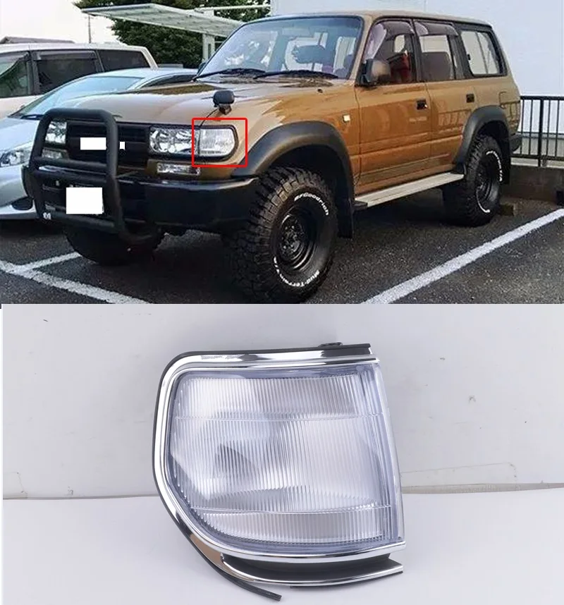 Передсветильник фара CAPQX боковое освещение крыла для Land Cruiser LC80 FZJ80 4500 1995 1996 1997