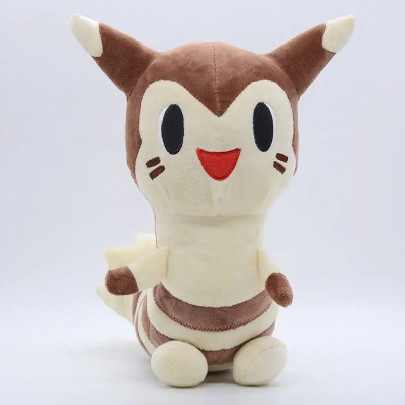 Аниме Furret Peluche Мягкие плюшевые игрушки из мультфильмов горячий Рождественский подарок Детские куклы для детей