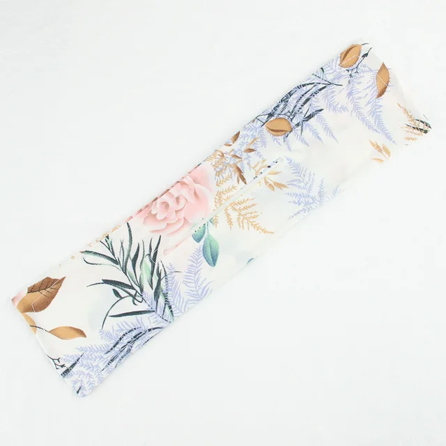 Deft Bun Hair Band DIY Donut Maker Girls Women Print Knotted Flexible Twister Styling Tool Headband Curler Hair Accessories Floral 2