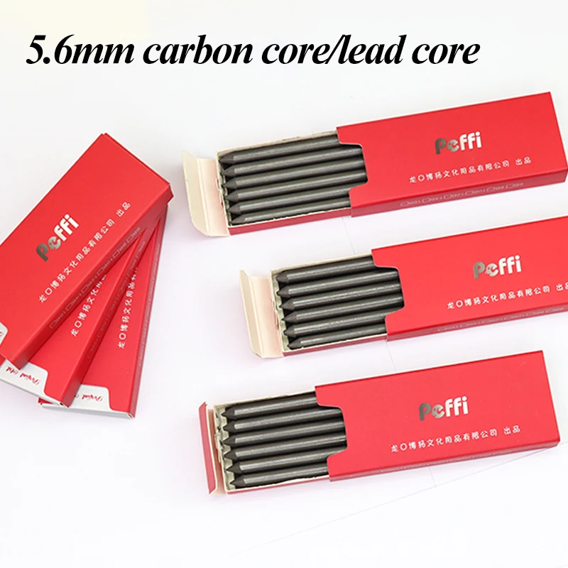 CRAYON GRAPHITE,1box color leadCrayons Mécaniques Automatiques Et