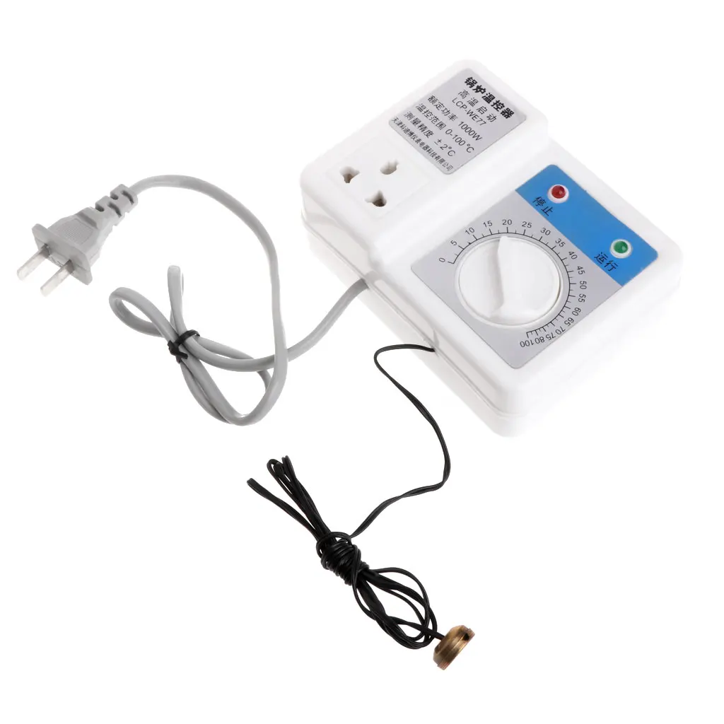 

220V 1000W Boiler Thermostat Regulator Circulating Pump Temperature Controller Drop Ship Support