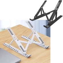 

Laptop Stand for MacBook Pro Air Notebook Holder Foldable Plastic Tablet Stand Phone Stand Cooling Bracket Riser Portable