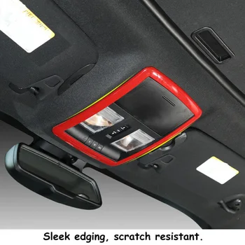 

Car Reading Light Cover Trim Lamp Decoration 1pc W/ adhesive tape High Quality