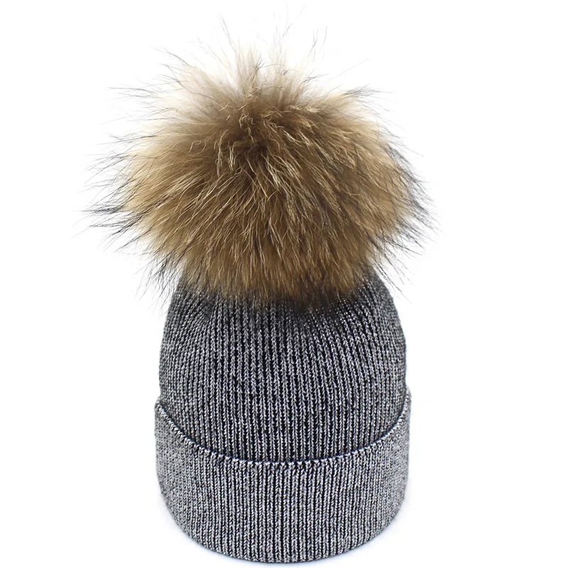 Модная женская зимняя шапка с помпонами Skullies Beanies зимняя Модная вязаная шапочка из хлопка очаровательные женские мягкие дамские шапочки