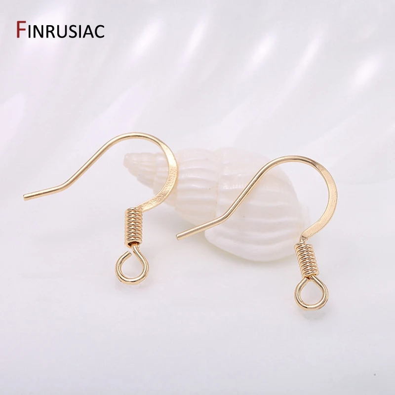 200 Ganci Per Orecchini In Acciaio Inox Placcato Oro 18K - Con Anello, Calibro 21, 18 Mm - 4