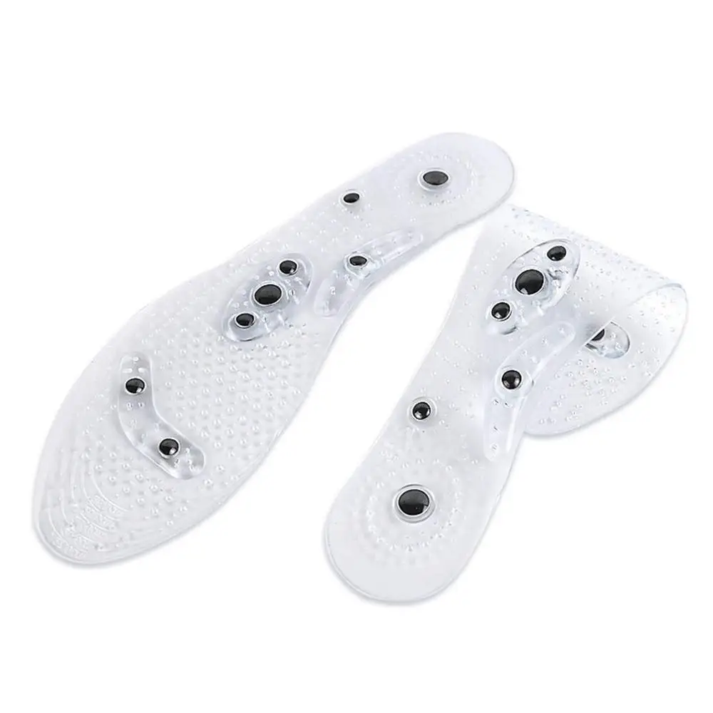 

Magnet Massage Insoles Transparent Male Breathable Insoles Running Sports Shock Insoles Women Can Cut Magnetic Insoles