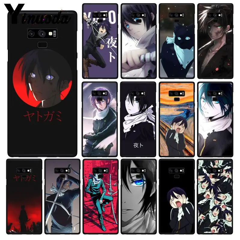 Чехол Yinuoda для телефона с японским аниме рисунком Yato Noragami Samsung Galaxy Note7 8 9 5 10 Pro A50 J5 J6