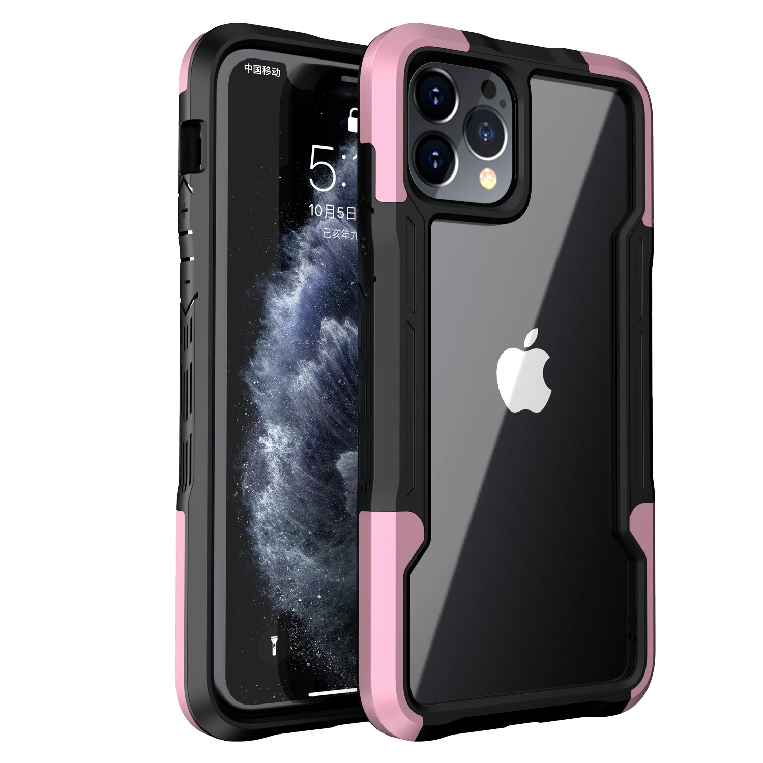 Ударопрочный Прочный мягкий чехол из ТПУ для телефона iphone 13 11 Pro Max XS XR X 7 8 Plus 12Mini Dual