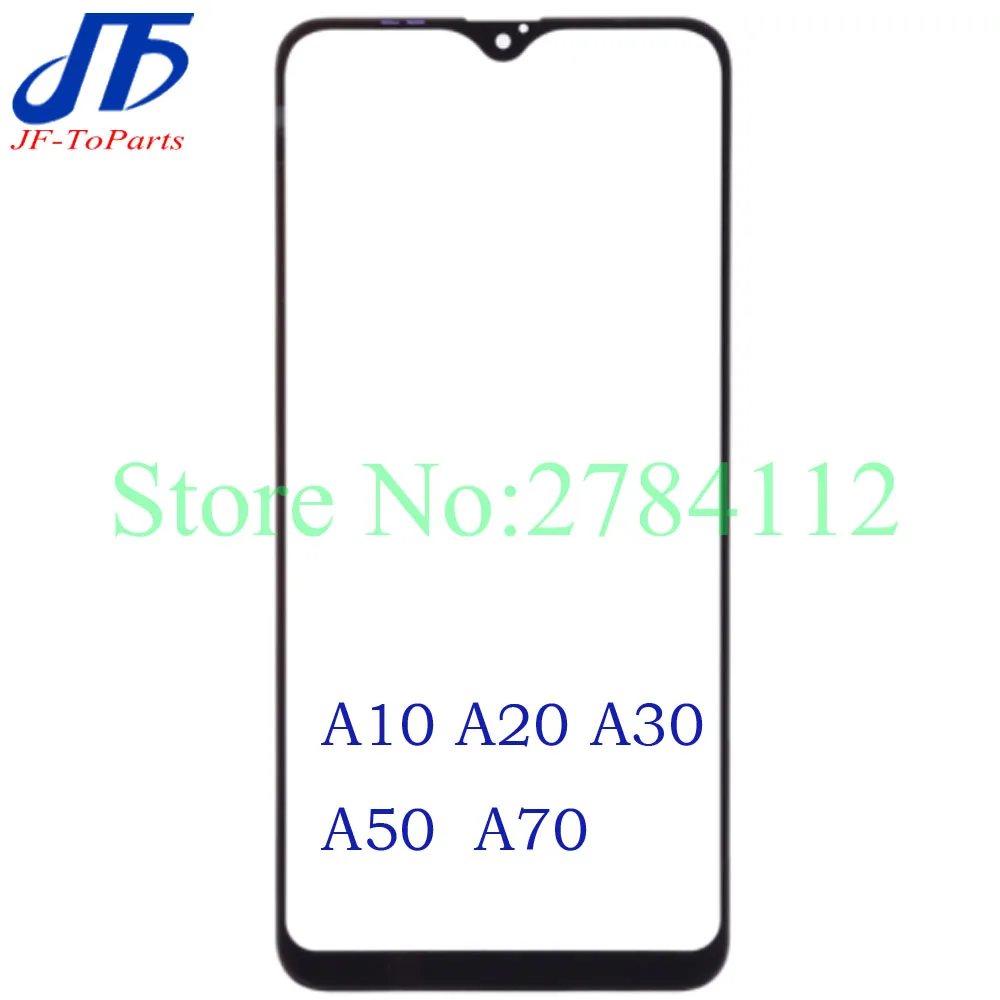 10 шт. Сенсорное Переднее стекло с ламинатом OCA для Samsung Galaxy A50 A10 A20 A30 A40 сменная