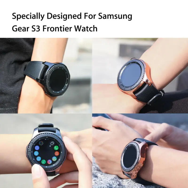 Gear S3 frontier для samsung Galaxy watch 46 мм 42 мм ремешок защитный чехол смарт-часы Замена ТПУ все вокруг крышка оболочка 22 мм