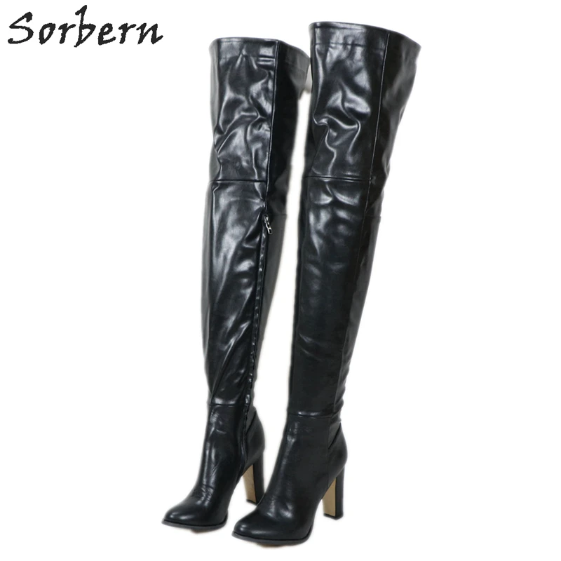 womens black over the knee boots
