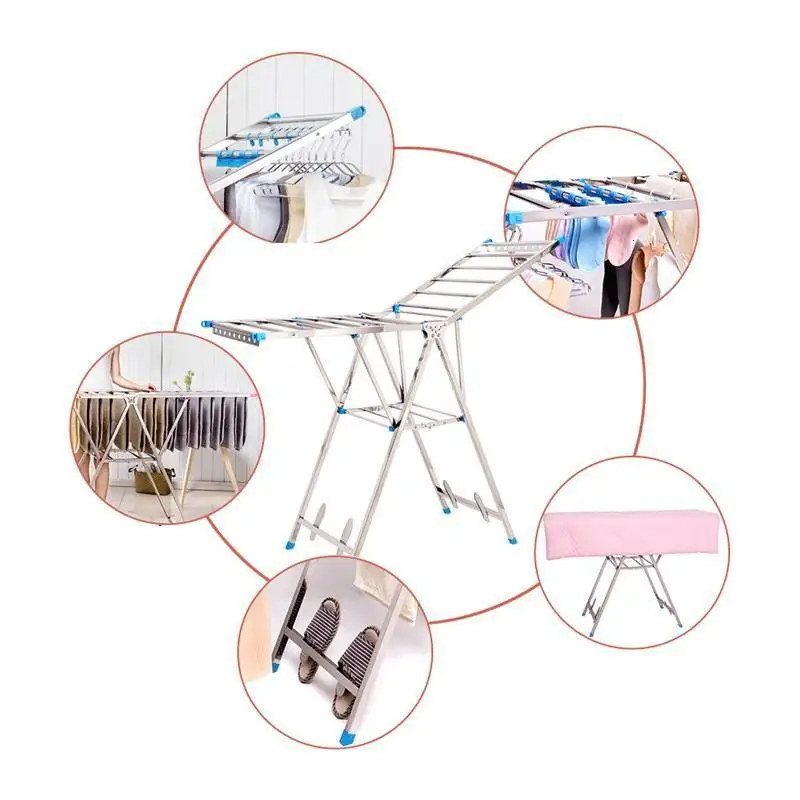 Ropa Vintage Aski Wall Decorativos Pared Wieszaki Na Ubrania Cabide Wieszak Perchero De Pie Cintre Coat Rack Clothes Stand
