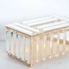 Crystal Tissue Box Home Hotel Car Removable Tissue Case Cosmetic Pen Holder Tools Desktop Storage Racks Decor Paper Towel Holder 5