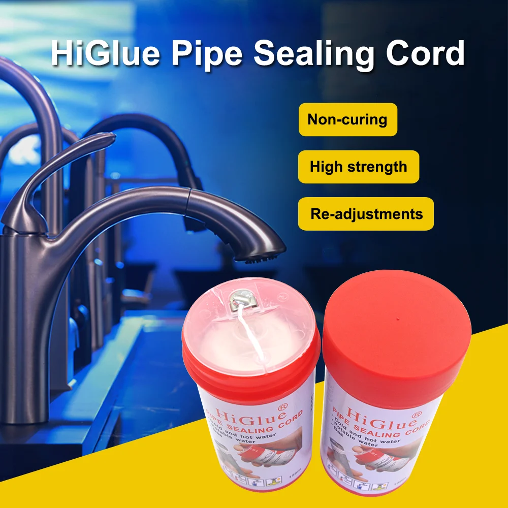 HiGlue2x150MPipeSealingCordPTFEThreadSealTapeUseOnWaterGas.png