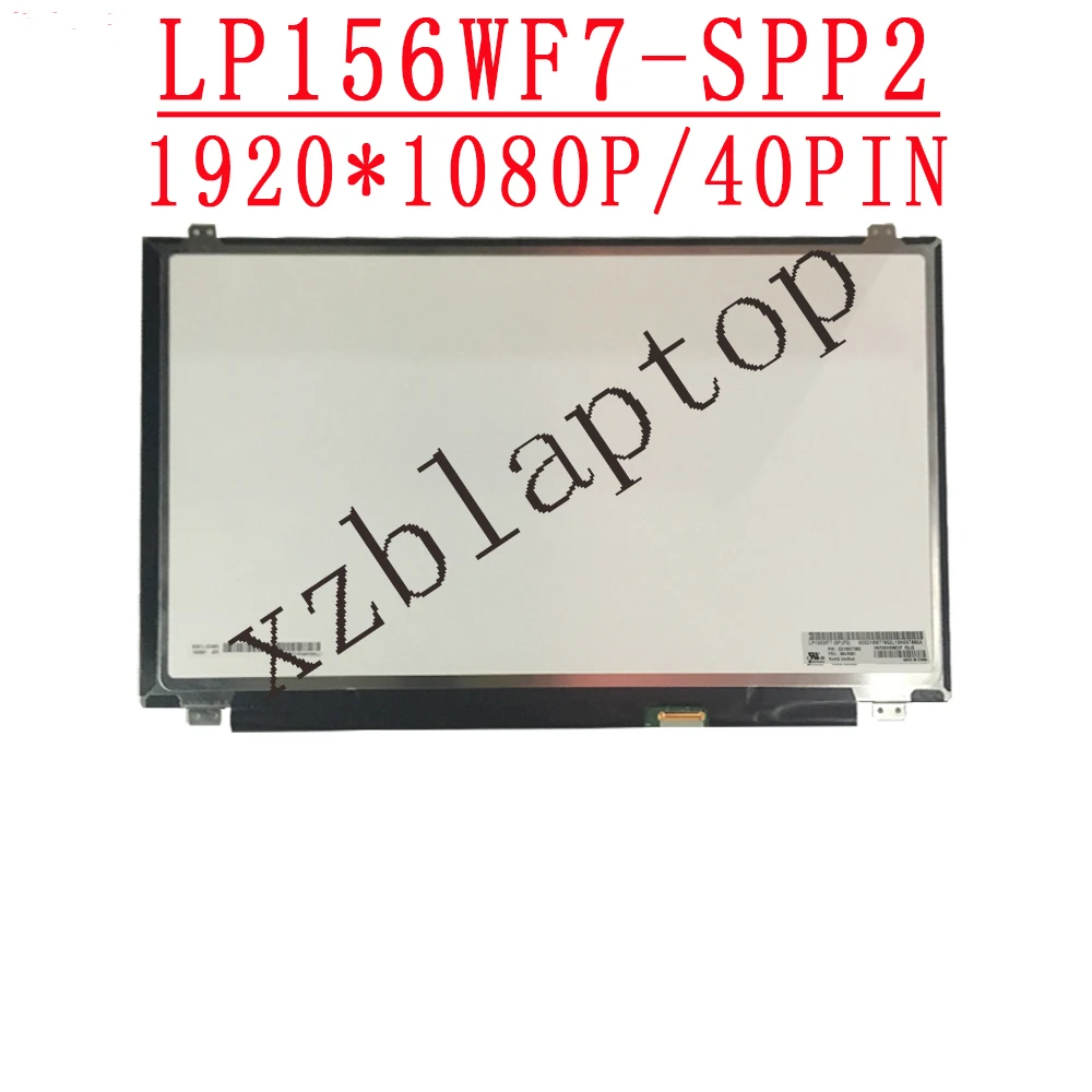 

LP156WF7-SPP2 WITH Touch Digitizer For Lenovo Thinkpad T560 Screen Display fru 00UR897 Replacement 40PINS 15.6" LED LCD