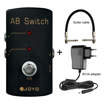 

JOYO JF-30 A/B Switch Effects Guitar Pedal True Bypass Design Pedal Guitar A/B Switch Guitar Parts+Free US/AU/EU/UK Plug Adapter
