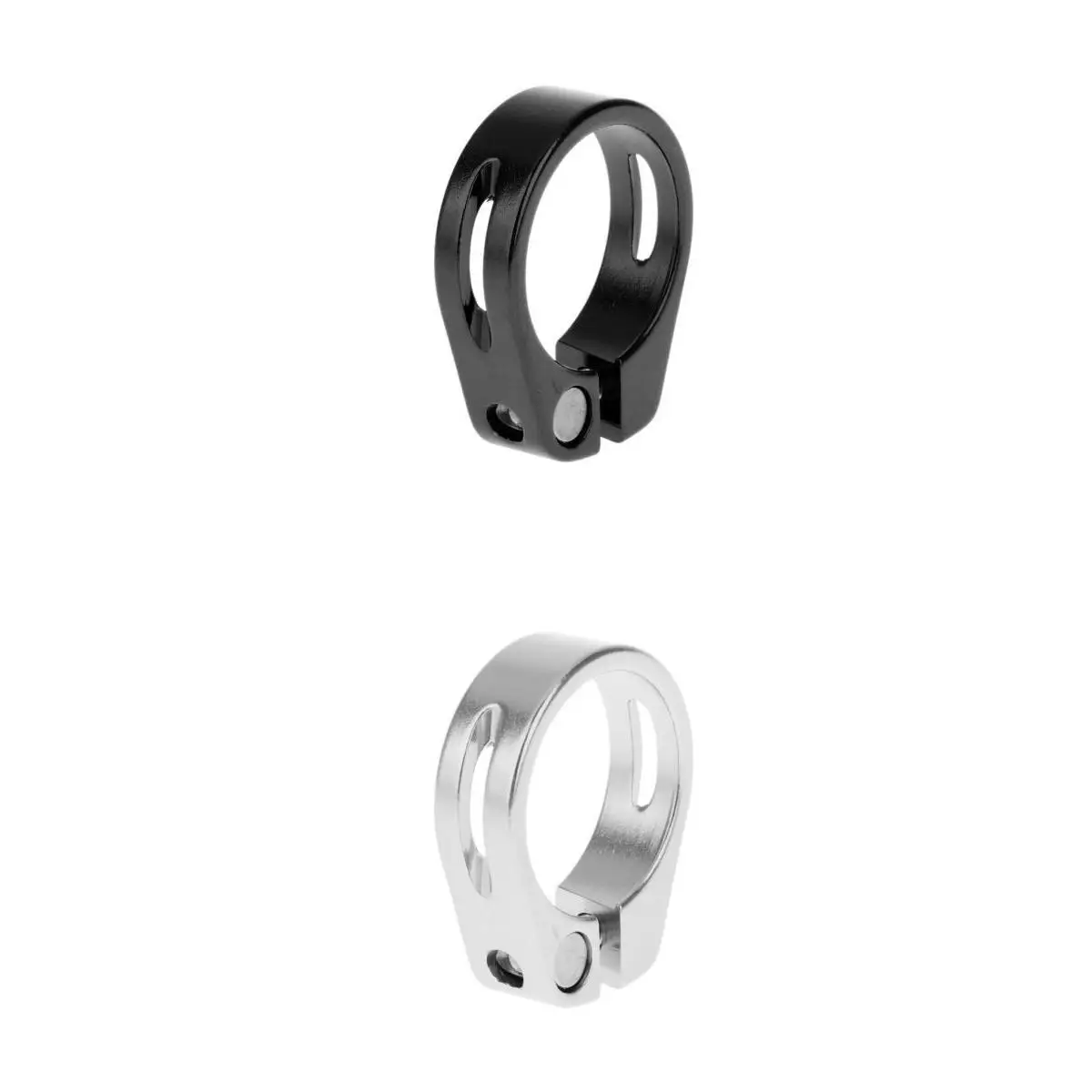 Pack of 2 Alloy Cycling Bike Bicycle Quick Release Seat Post Clamp 34.9mm