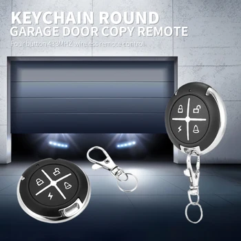 

Hot Sale 433MHZ Remote Control 4 Channe Garage Gate Door Opener Remote Control Duplicator Clone Cloning Code Car Key