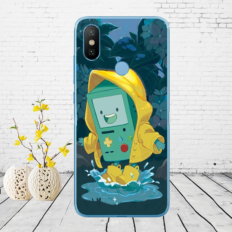 8 02 adventure time cute Beemo BMO Джек Финн Lumpy Мягкий силиконовый чехол для Xiao mi Red mi 6 6a mi 8 a2 lite note 5 6 pro 7 Case - Цвет: 8