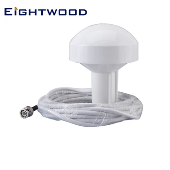Eightwood 海洋 gps アンテナ gps ナビゲーション空中キノコ 5 メートルと tnc プラグオス rf 同軸コネクタため古野 gps 受信機