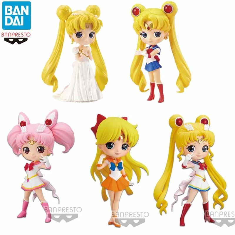 バンダイqposketセーラームーンセーラーウェディングドレスプリンセスモデルオーナメントアニメトイギフトかわいいアニメフィギュアモデルドール Null Aliexpress