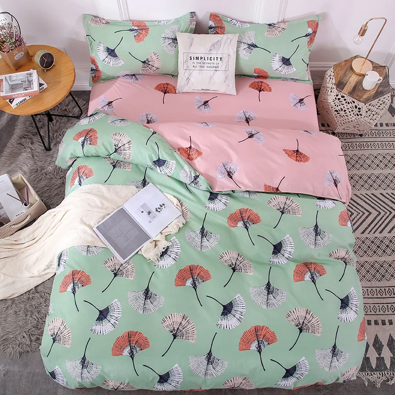 AB боковые постельные принадлежности набор пододеяльник простыня наволочка