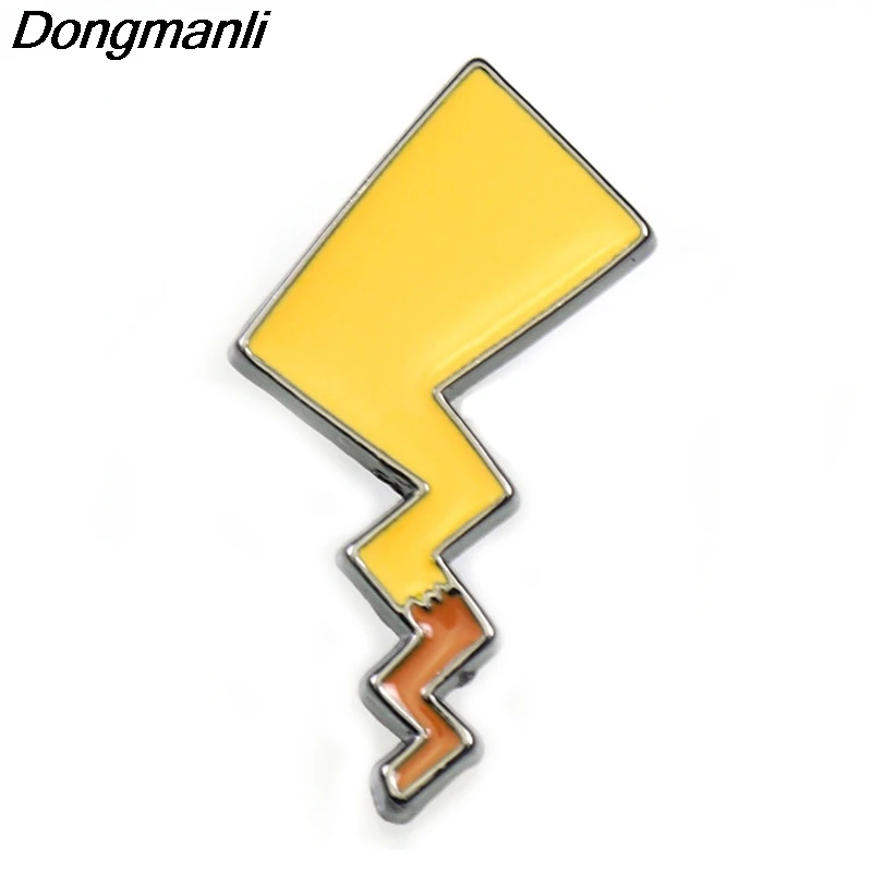 

K430 Cute Tail Cartoon Metal Brooch Pin Button Pins Girl Jeans Clothes Bag Decoration For Women Jewelry Gift