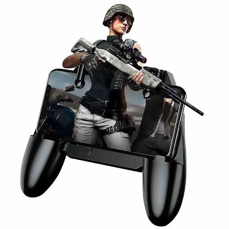  PUBG Artifact Game Controller Joystick M18 Gamepad Grip Free Fire Trigger Button For iPhone Android