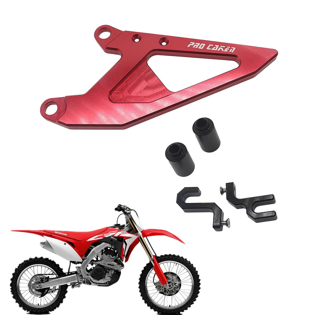 

CNC Billet Front Sprocket Chain Guard For CRF250R 10-16 CRF450R 09-16 Motocross Dirt bike MX Enduro
