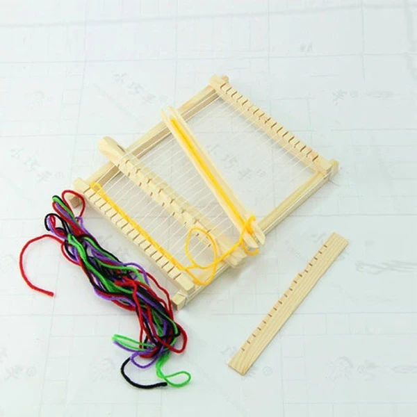 Дерево вязание ткацкий станок пряжа челнок гребень DIY ручной работы ремесло инструмент