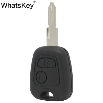 

WhatsKey Top Quality 2 Button Replacement Key Remote Car Key Shell Cover Fob Case For Peugeot Partner Expert Boxer 206 307 407