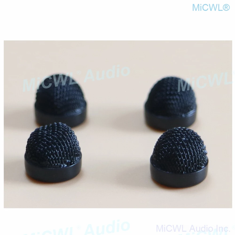 Tampa de Reposição de Metal Pára-brisas para Sennheiser Microfone de Lavalier Espuma 4 Pçs Me2 Mke2 - Image 2