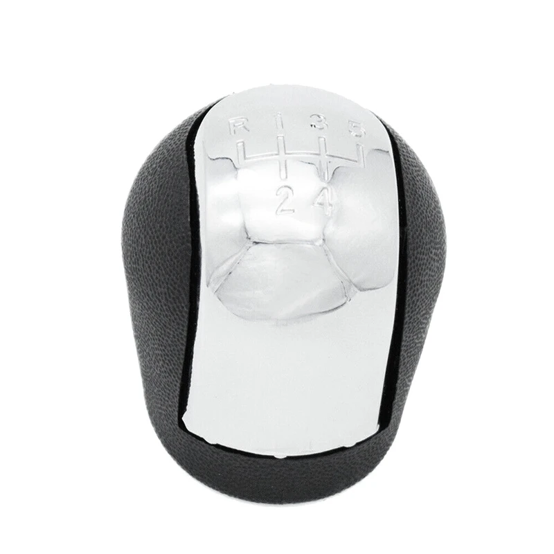 5 Speed Chrome Manual Car Gear Shift Knob Shifter Lever for Opel Vectra C B Corsa Astra G Combo 2002 2003 2004 2005 | Автомобили и