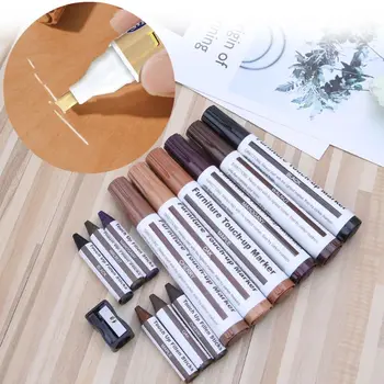 

13Pcs/set Wood Furniture Repair System Kit Filler Sticks Touch Up Marker Floor Furniture Scratch Filler Paint Remover