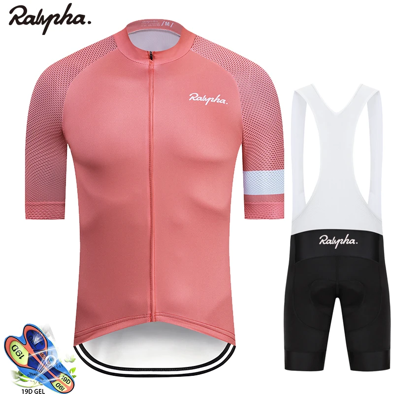 Raphaing мужской летний велосипед горный велосипед беговой велосипед Mtb комплект одежды триатлон нагрудник шорты Майо Ciclismo - Цвет: 18