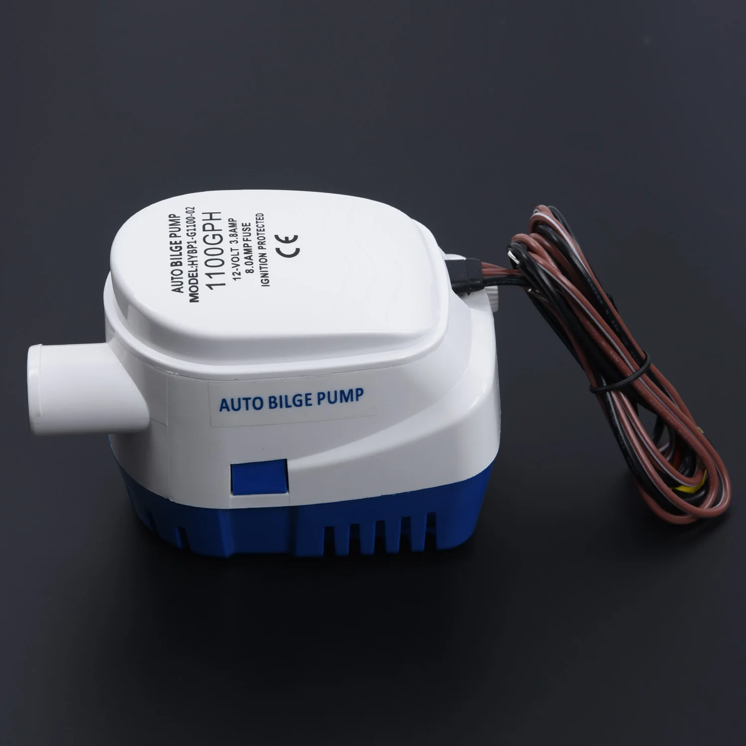 

1 Piece Automatic 12v Bilge Pump 1100gph With Internal Float Switch Auto Water Boat Cooling System Water Pumps