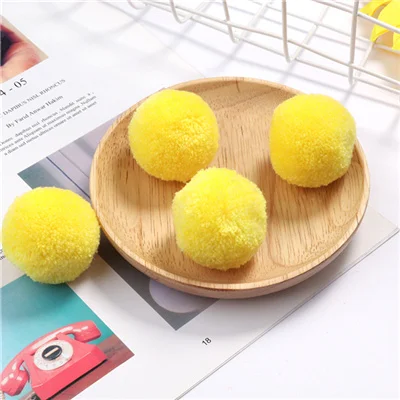 Fluffy 50mm Pom Poms for Crafts and Home Decor