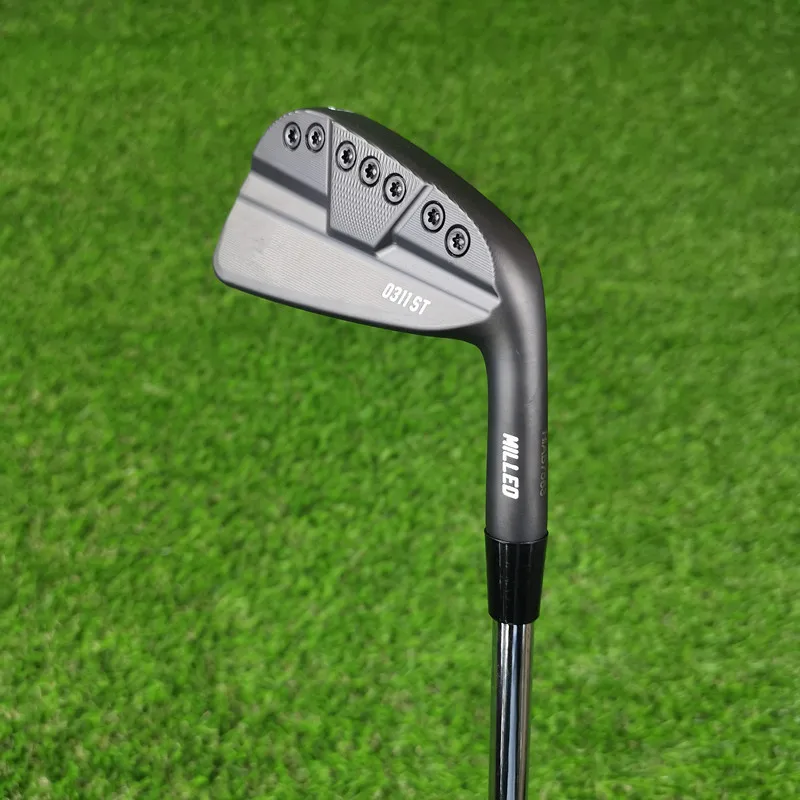 Golf irons black 0311st single No.7 iron graphite and steel axis golf