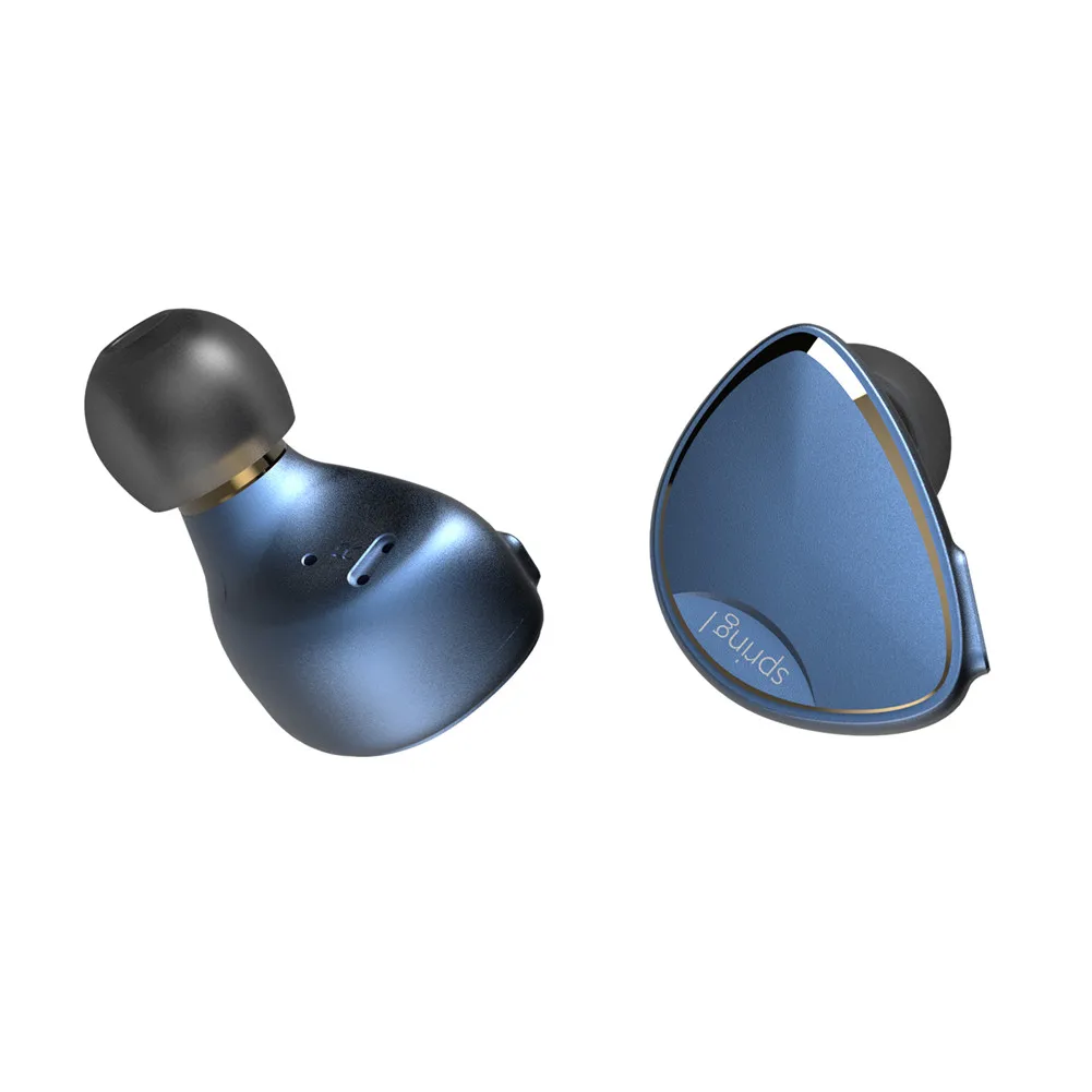  BQEYZ Spring 1 Earphone Piezoelectric Balanced Armature Hybrid Drivers HiFi In Ear Monitor Running 