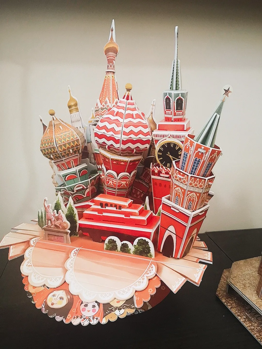 8Y+ Ретро-граммофон, игрушки, бумажные 3D головоломки, Обучающие Детские граммофоны, пазлы, 3d натуральное моделирование, строительство для подарка взрослым